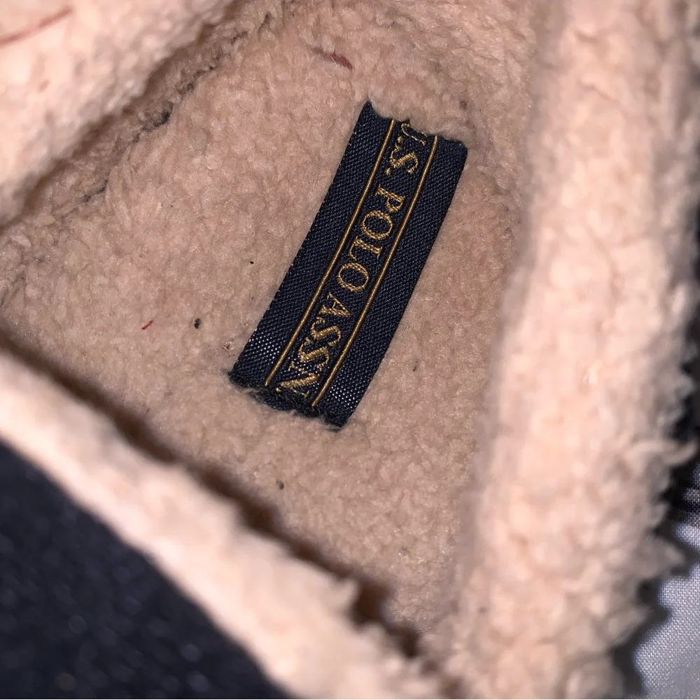 U.S. Polo Assn. Navy Kids Moccasins